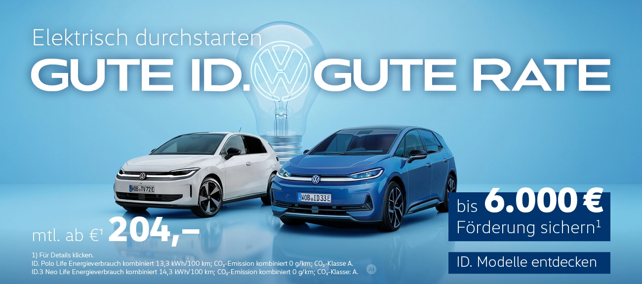 VW ID. Sonderleasing Q4
