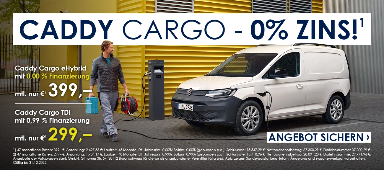 Caddy Cargo 0,99 %