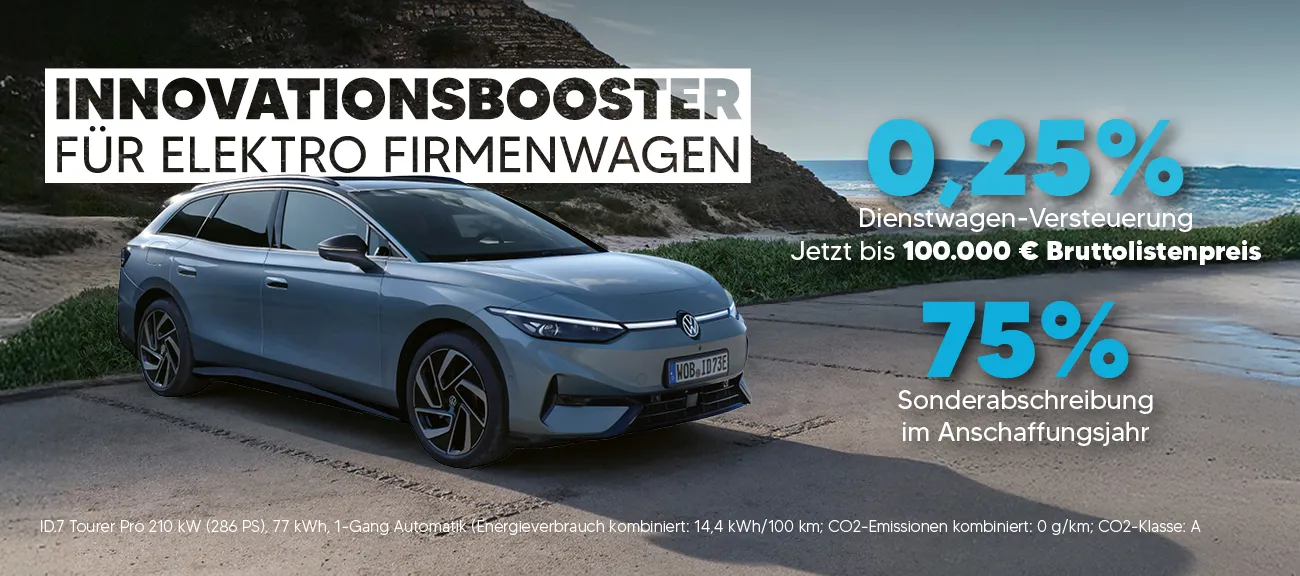 Innovationsbooster E-Firmenwagen